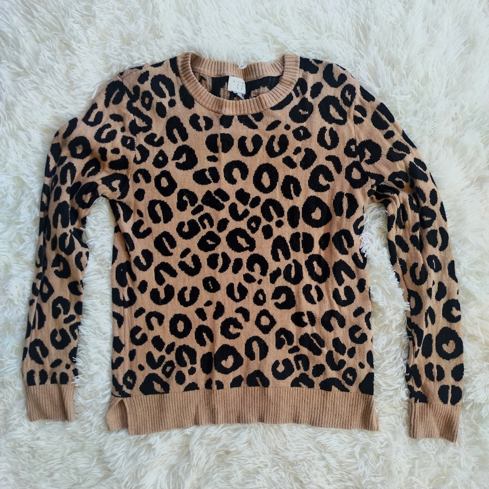 A New Day Leopard Sweater